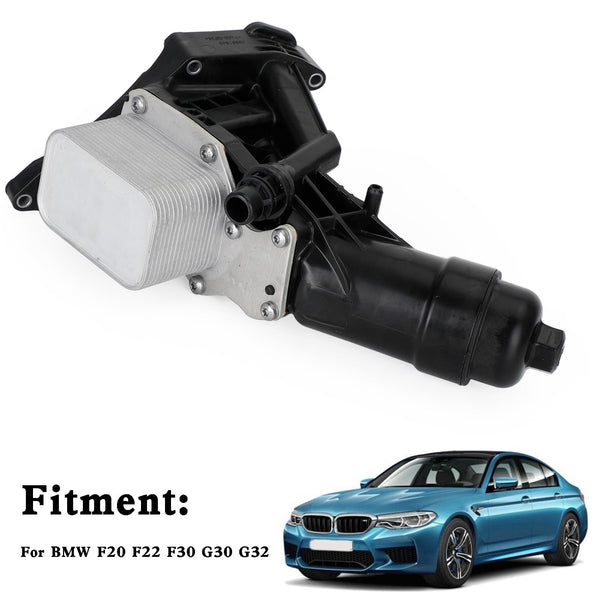 BMW F20 F22 F30 G30 G32 X4 11428596283 Carcasa del filtro del enfriador de aceite del motor 11428574005 11428576429 Genérico