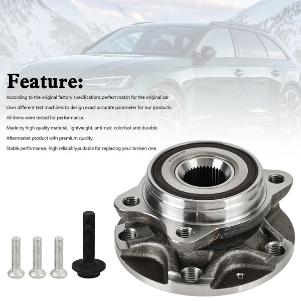 Audi A6 A6 Allroad C6 4F2 4F5 R8 422 423 Front Wheel Bearing Hub 4F0498625B 4D0407613E