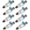 1989-1991 Ford E-250 E-350 Econoline Club Wagon 7.5L V8 8PCS Fuel Injectors 0280150759 Generic