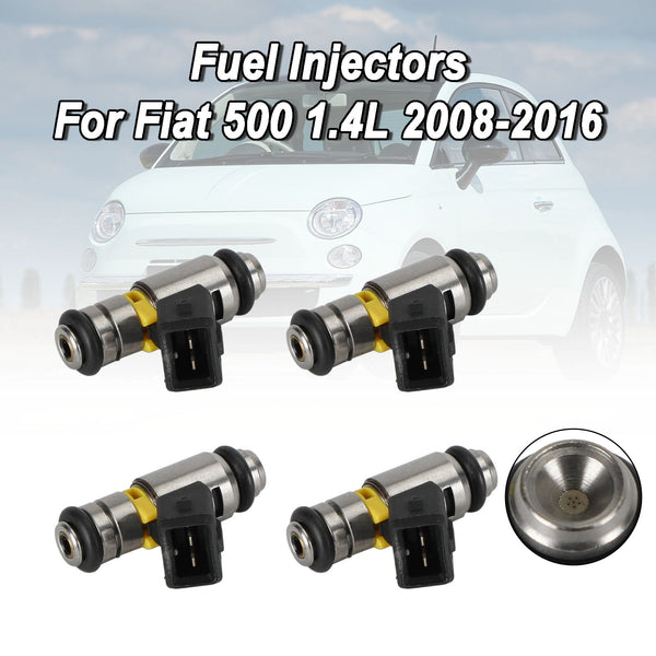 2003-2016 Fiat Idea 1.4L 4PCS Inyectores de combustible IWP160 71792994 77363790 Genérico