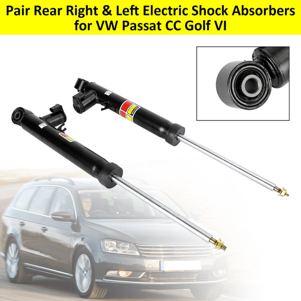 2008-2013 VW Golf VI Right & Left Rear Electric Shock Absorbers 1K0512010H 1K0512009H