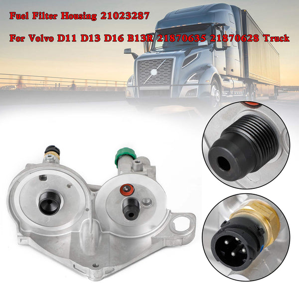 Volvo Truck MP7 MP8 MP10 D11 D12 D13 D16 B13R Engine Fuel Filter Housing 21023287 22035817 2102328