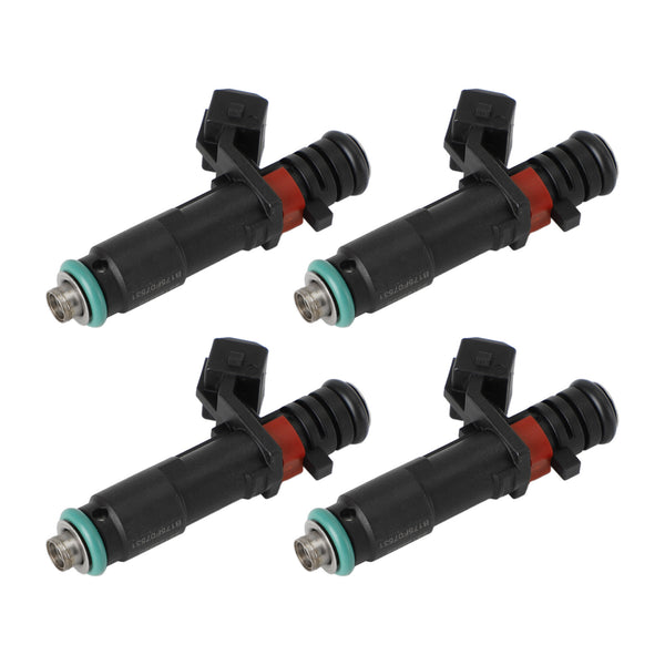 4PCS Fuel Injectors 25186566 27828W Fit 2011-2015 Chevrolet Spark 1.2L L4 /2016-2021 Beat 2016-2021 INJ675 FJ1332 25194429 C111032