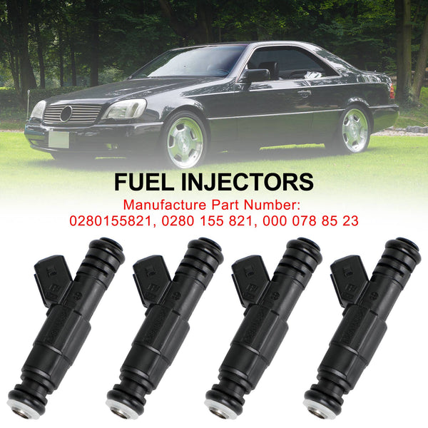 Benz W124 R129 W140 W202 W210 Kraftstoffinjektor 0280155821 0000788523 0000787323 0280-155-821 000-078-85-23 Generisch