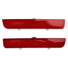 2x Red Rear Bumper Reflector Stop Brake Light LR006348 LR006349 For Range Rover L322 Freelander 2 Generic