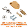 Mazdaspeed3/Mazdaspeed6/CX-7 2.3L DISI EGR Delete Block Off Plate Kit Generic