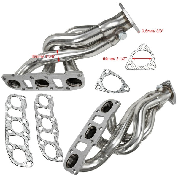 2003-2006 Nissan 350Z Z33 med VQ35DE motoravgasgrenrör Shorty Headers Generic