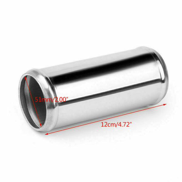 Aluminum Alloy Auto Car Straight Short Turbo Piping Tubing Intercooler Pipe/51mm