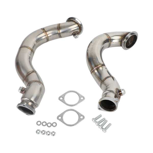 2011-13 BMW E92 335is 3 inch Stainless Steel Exhaust Downpipe Pipes compatible Generic