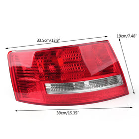 Tail Light Cover For Audi A6 S6 06-08 Quattro 4F5945096M Halogen Generic