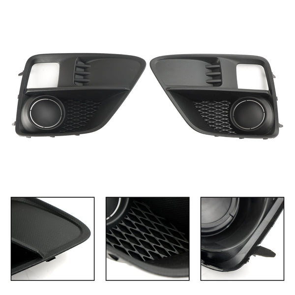 2015-2017 Subaru WRX & STi 2PCS Frente Fog Light Cover Bezel Grill Grille 57731VA000 57731VA010 Genérico