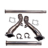 Scarico downpipe Catless per 1997-2005 K04/RS6 per Audi S4 B5 A6/Allroad C5 2.7L Turbo 3