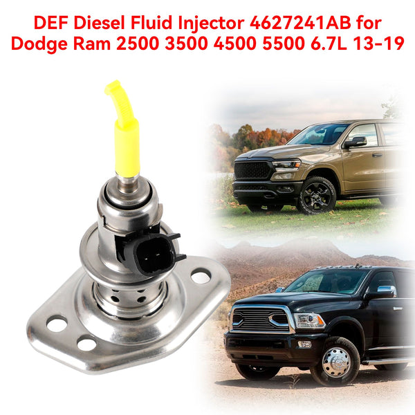 Inyector de fluido diésel DEF 4627241AB 4627241AA para Dodge Ram 2500 3500 4500 5500 6.7L genérico 2013-2019