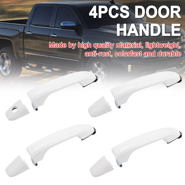 2019 Chevrolet Silverado LD GMC Sierra 1500 4PCS Manija de puerta exterior 13583889 13583894 Genérico