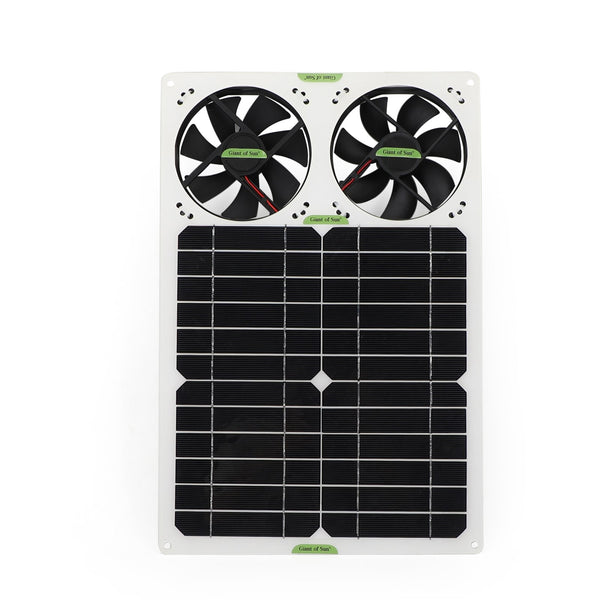 40 W solarbetriebener Mini-Ventilator für Gewächshaus-Auto-Abluftventilator Generic