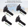 2016-2017 Ford Focus RS Hatchback 4-Door 4X Ignition Coils+Spark Plugs UF670 Generic