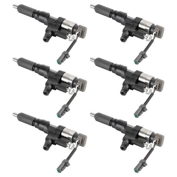 Denso 6590 6591 6592 6593 6594 6595 6596 6597 6PCS Fuel Injectors 095000-6593 CB84034501S 095000-6594