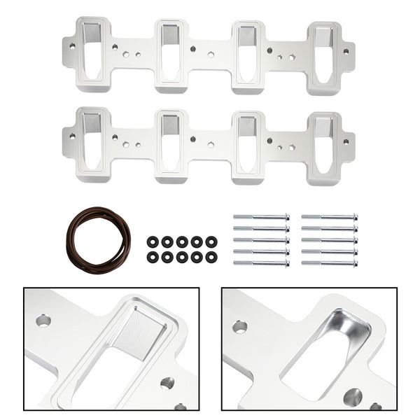 551316 cabeça de cilindro de porta catedral para adaptadores de coletor de admissão de porta retangular cabem ls1 ls3 lsa zl1 CTS-V série lsx genérico