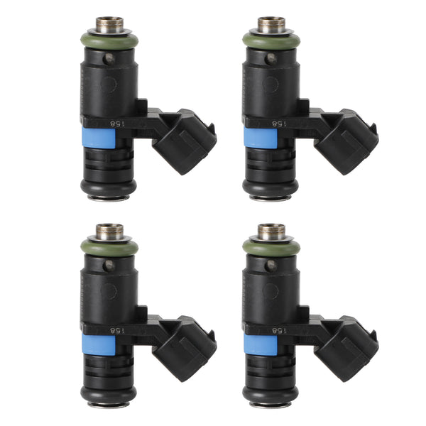 4PCS Fuel Injectors 03C906031A 04E906031F Fit VW Vento 2014-2019 Fit Passat 2008-2010 Generic