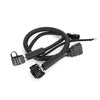 2005-2008 Ford F-150 Engate de reboque de 7 pinos Conector Fio de chicote elétrico genérico