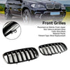 2007–2013 BMW X5 E70 Frontstoßstange Nierengitter Grill Schwarz glänzend 51137157687 51137305589 Generisch