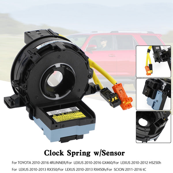 2010-2016 TOYOTA 4RUNNER 84307-30090 Spiral Cable Clock Spring w/Sensor Generic