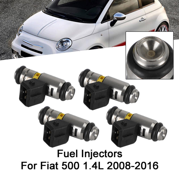 2008-2016 Fiat 500/590 1.4L 4 inyectores de combustible IWP160 71792994 77363790 genérico