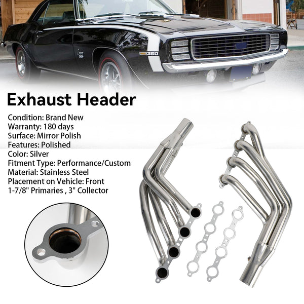 1968-1974 Chevrolet Nova Longtube LS Conversion Exhaust Headers Generic