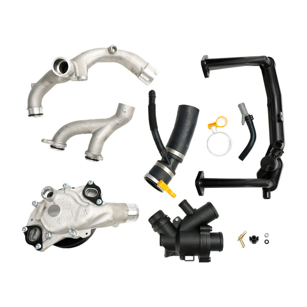 2010-2019 Jaguar XJ 5.0L V8 – Kit de remplacement du système de refroidissement à gaz suralimenté AJ812119 AJ813909 générique