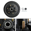 Grease Trailer Hub and Drum Assembly for 5.2&6K Axles-12