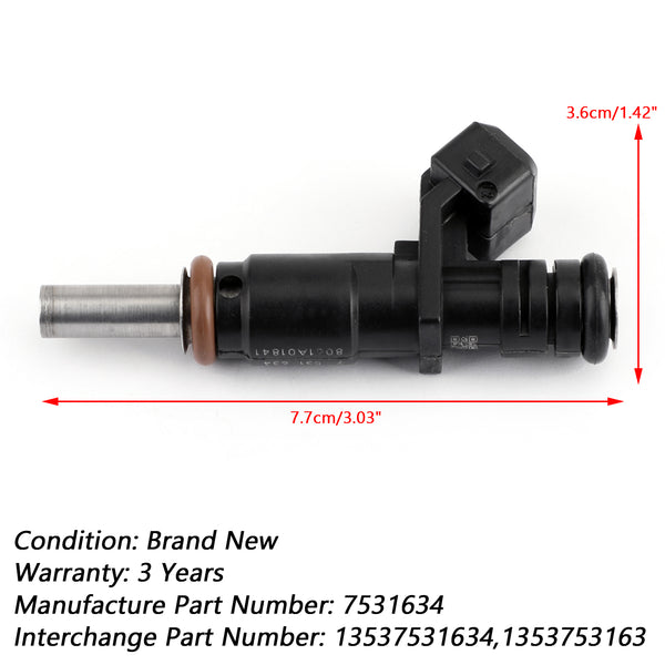 Inyectores de combustible para 06-12 BMW 128i 328i X3 X5 Z4 525i 2.0/2.5/3.0L 13537531634 FJ748 genérico