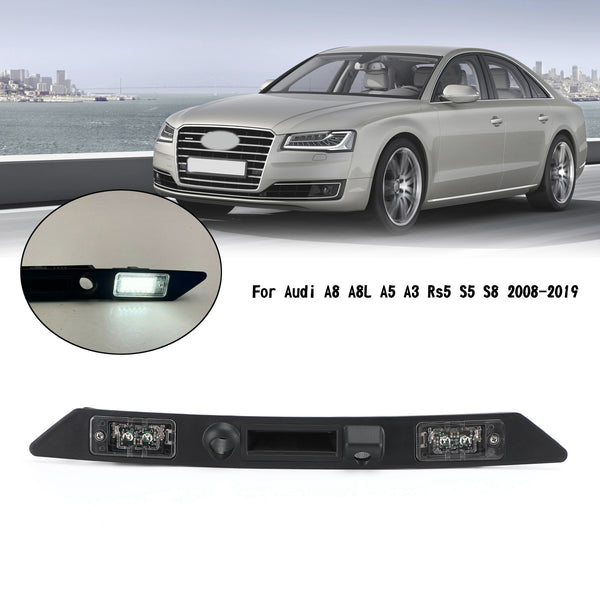 Audi A8 A8L A5 A3 Rs5 S5 S8 2008-2019 Rear Trunk Licence Plate Lights Handle Generic