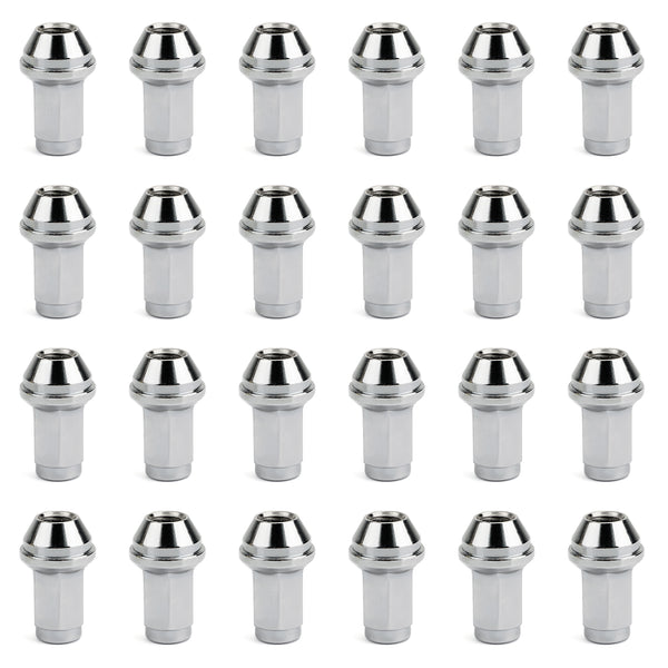 24pcs 14x2 Stainless Lugs Nuts For Ford F150 Expedition Lug 4L3Z-1012-A Generic
