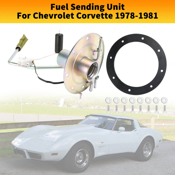 1978-1981 Chevy Corvette Serbatoio carburante Unità di invio carburante 3/8 Alimentazione AM-39086513 Generico