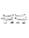 2015-2018 Chevrolet Tahoe (submodel: LS, LT, PPV, SSV) 4pcs Exterior Door Handle Chrome 14575050