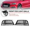 2016.05-2020 Audi A3 8V S-Line Front Fog Light Cover Bezel Grille Grill 8V3807681AE 8V3807682Q Generic