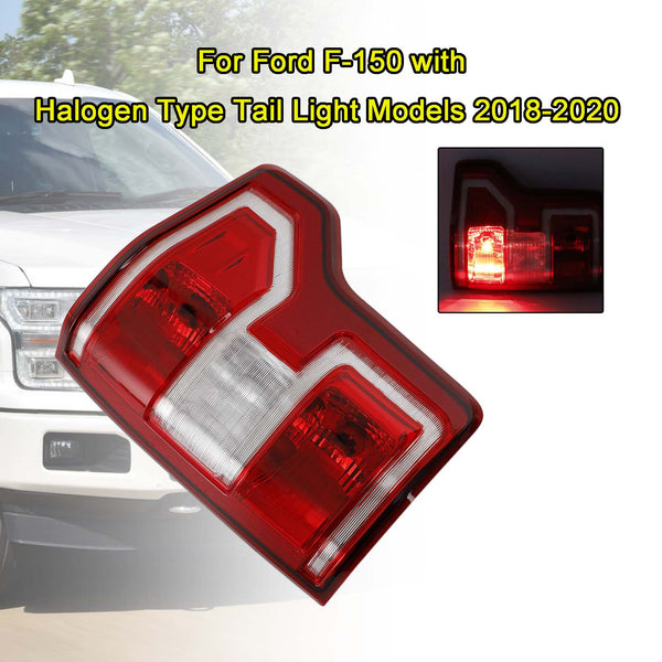 18-20 Ford F150 Right Side Tail Light RH Incandescent Type Halogen Taillight FO2801265 JL3Z13404H