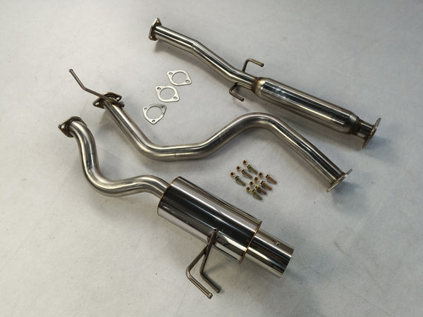 Système d'échappement CatBack 4 pouces - Spécifications de dérive pour Honda Civic EG6 3DR N1 générique 1992-1995