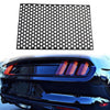 Tail-lamp Decal Accessories Carbon Car Rear Tail Light Cover Honeycomb Sticker Generic