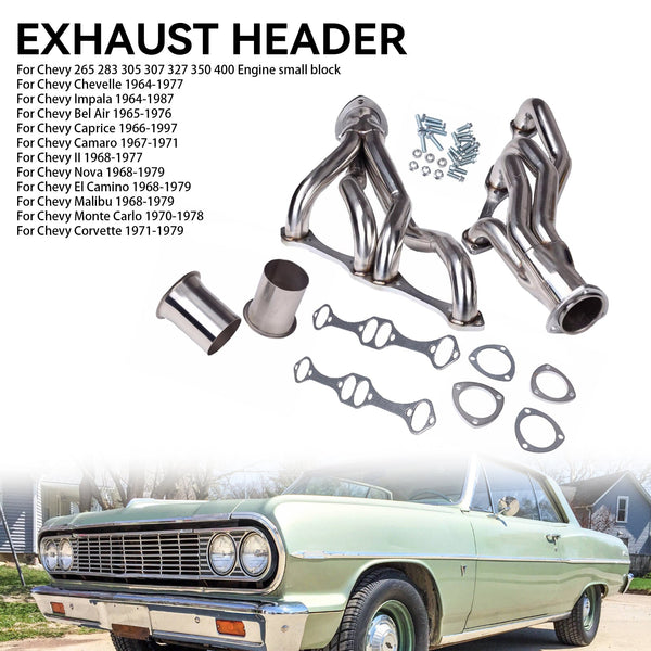 1964-1977 Chevy Chevelle Small Block Manifold Headers