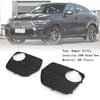 2x Front Bumper Closed Grid Fog Light Grille Left & Right Fit BMW X6 2012-2014 Generic