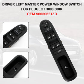 2010–2016 Peugeot 3008 Driver Left Master Power Window Switch 96650621ZD Generic