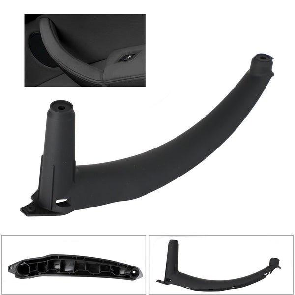 2007-2013 BMW E70 X5 SAV Right Inner Door Panel Handle Pull Trim Cover Black 51416969402