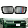 1997-1999 BMW E36 M3 Front Replacement Gloss Black M Color Kidney Grille Generic