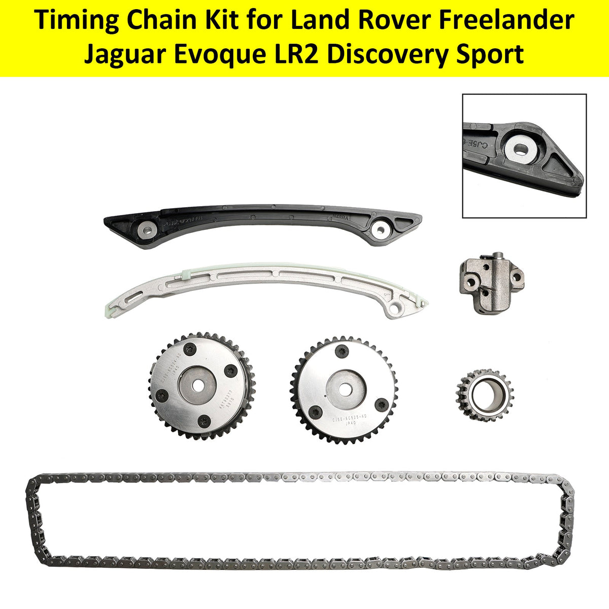 2006-2014 Land Rover LR2/ Freelander 2 Timing Chain Kit LR025632 LR025 ...