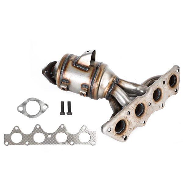 2014-2015 Hyundai Veloster RE:FLEX L4 1.6L Stainless Steel Front Exhaust Manifold Catalytic Converter