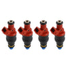 4pcs Fuel injectors 0280150431 fit SAAB 9-3 900 9000 2.0L 2.3L I4 Generic