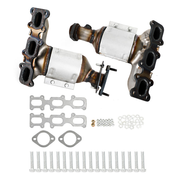 2013-2016 Lincoln MKS 3,7 L 2 pièces convertisseur catalytique avant 674255 674256 générique