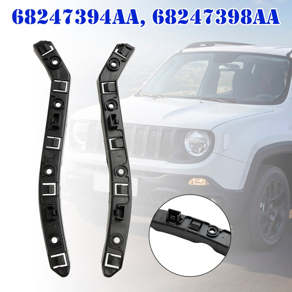 Set staffe paraurti Jeep Renegade 2018-2020 lato conducente e passeggero anteriore 68247394AA 68247398AA Generico