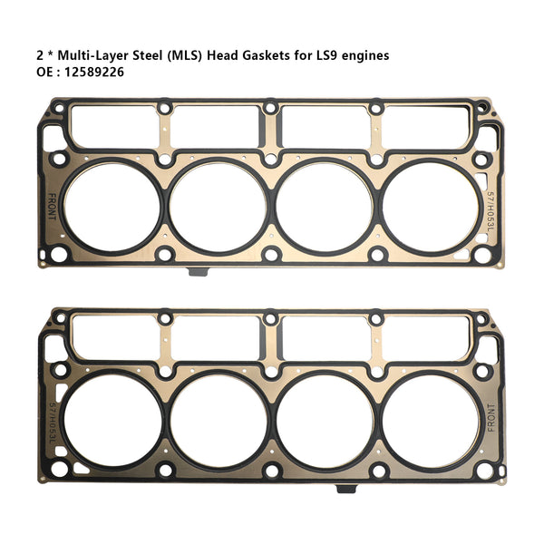 LS Gasket Set Kit  Head Gaskets For GM Chevrolet LS1/LS6/LQ4/LQ9/4.8/5.3/5.7 Generic